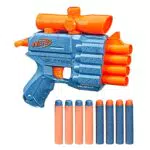 Nerf Elite 2.0, blaster Prospect QS-4, 8 dardi originali Nerf Elite
