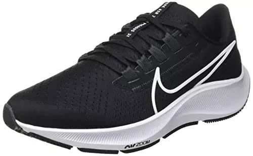 Nike Air Zoom Pegasus 38neaker Donna, Black White Anthracite Volt