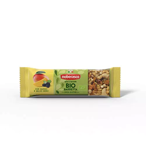 Noberasco Bio Barretta con Mango e Gelso Nero -Barretta con frutta essiccata