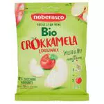 Noberasco Bio Crokkamela - Cartoncino con 12 Confezioni da 20 G-Mele Essiccate Biologiche di Origine Italiana