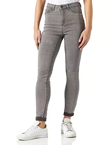 Noisy May NMCALLIE HW Skinny Jeans VI216LG Noosight Grey Denim