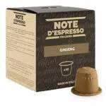 Note D'Espresso, Ginseng, Capsule Compatibili Soltanto con sistema NESPRESSO*