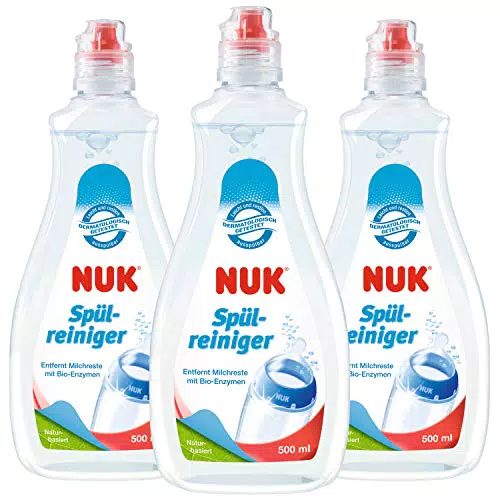 NUK baby detergente per biberon, 500 ml, Ideale per la pulizia di biberon