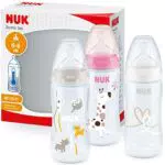 NUK First Choice+ set biberon, 0-6 mesi, Controllo temperatura