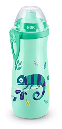 NUK Sports Cup borraccia per bambini con effetto camaleonte