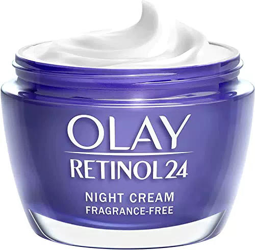 OLAY Crema Viso Notte Retinol 24, Idratante e Antirughe con Retinolo e Vitamina B3