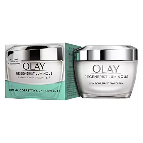 Olay/ Olaz Crema Viso Giorno Regenerist Luminous, Antirughe