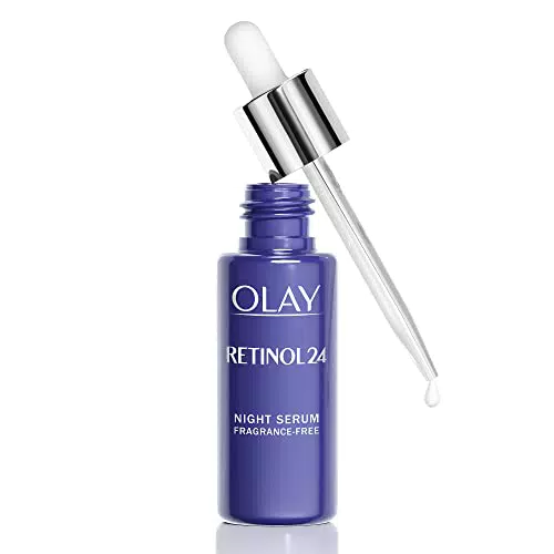 OLAY Siero Viso Notte Retinol 24, Idratante e Antirughe