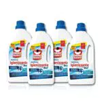 Omino Bianco - Additivo Igienizzante Liquido per Bucato, 4 Confezioni