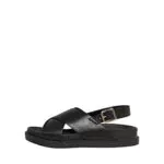 ONLY ONLMINNIE-2 PU Slingback Sandal, Bassi Donna, Nero