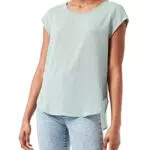 Only Onlvic S/S Solid Top Noos Ptm Vestaglia, Verde
