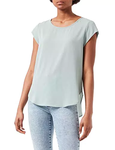 Only Onlvic S/S Solid Top Noos Ptm Vestaglia, Verde