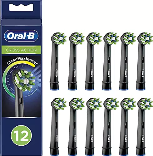 Oral-B Cross Action Testine Di Ricambio, Confezione Da 12