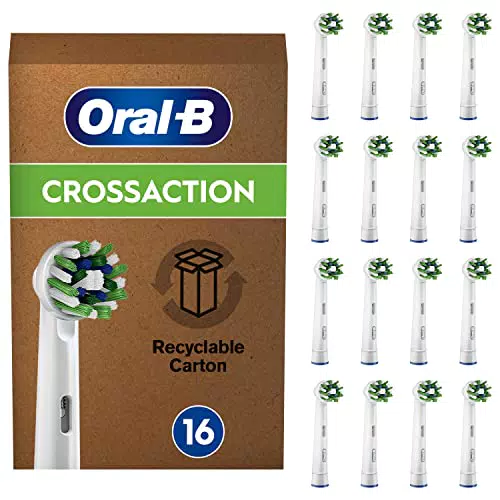 Oral-B CrossAction - Set di 16 testine di ricambio per spazzolino elettrico