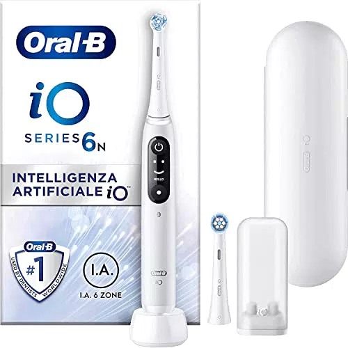 Oral-B Spazzolino Elettrico Ricaricabile iO 6N, Sensore di Pressione