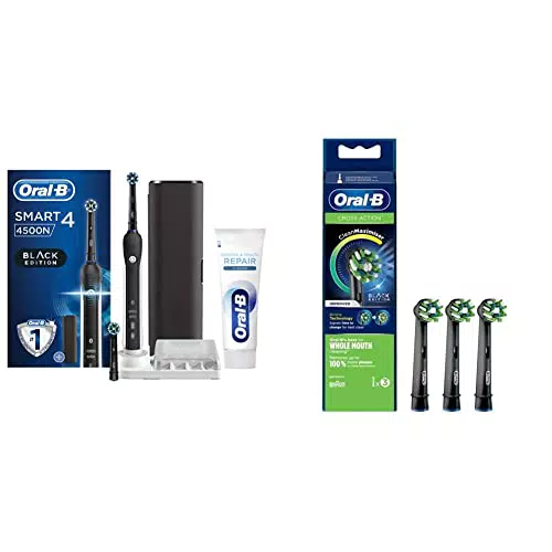 Oral-B Spazzolino Elettrico Ricaricabile Smart 4 4500 CrossAction