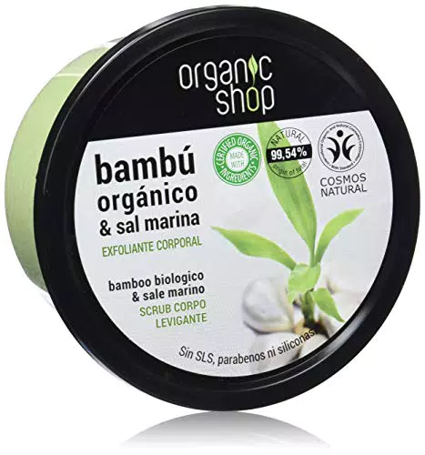 Organic Shop Tropical Bamboo - Smalto per il corpo, 250 ml