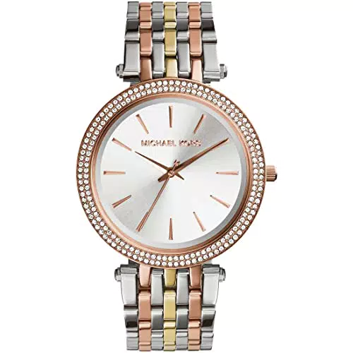 Orologio Al Quarzo Analogico Da Donna Michael Kors Con Cinturino In Acciaio Inossidabile Mk3203