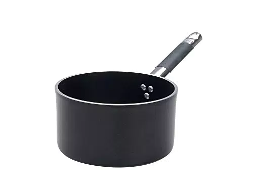 Pentole Agnelli ALSC2105SSC24 Alblack Casseruola Alta con Manico