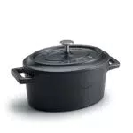 Pentole Agnelli Coghsop12629m - Casseruola Ovale In Ghisa Con 2 Maniglie
