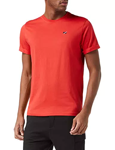 Pepe Jeans Ackley T-Shirt, Uomo, Rosso