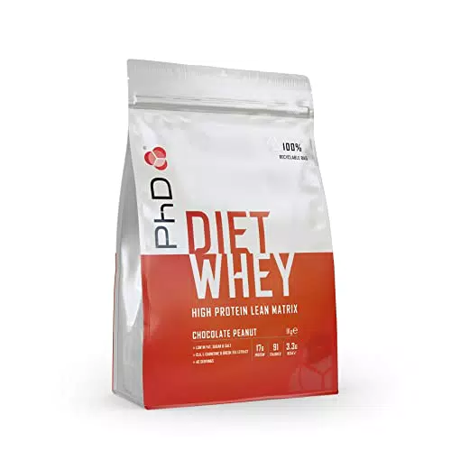 PhD Italy Nutrition Diet Whey Protein, 40 Porzioni, Proteine Whey Dietetiche