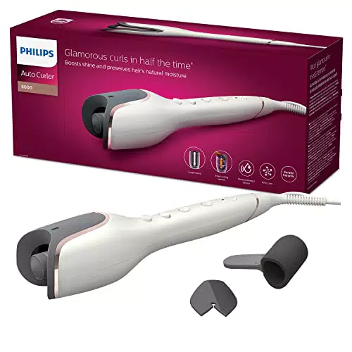 Philips BHB878/00 Arricciacapelli automatico MoistureProtect in ceramica e cheratina Prestige