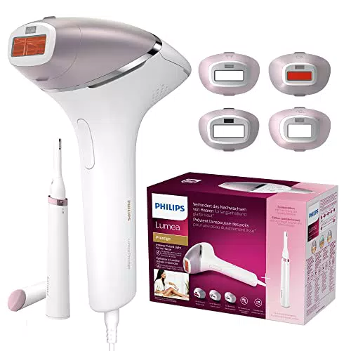 Philips Lumea Prestige BRI949/00 Dispositivo di Epilazione a Luce Pulsata con 4 accessori per ascelle