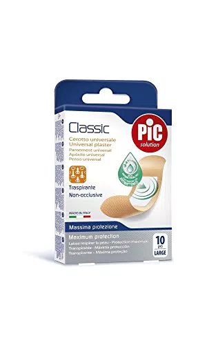 Pic Cerotto Classic, 25 x 72 mm, 10 gr, 1 pacco con 10 cerotti