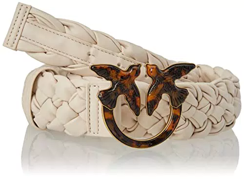 Pinko Love Weave Belt H4 Simil Nappa, Cintura Donna