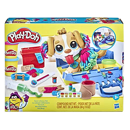 Play-Doh Set da Veterinario, Playset con Cane Giocattolo