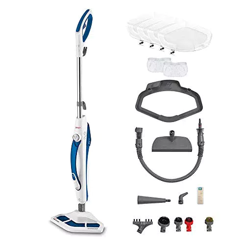 Polti Vaporetto SV460_Double Scopa Vapore Doppia Funzione con Pulitore Portatile