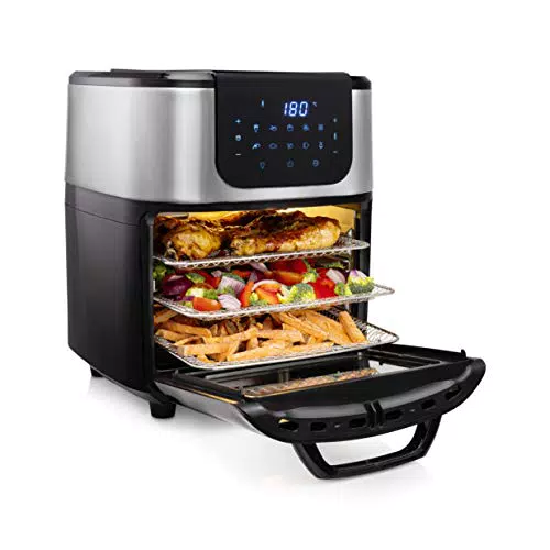 Princess Friggitrice ad Aria Forno Deluxe, 1800 W, 11 Litrichermo Tattile Digitale