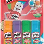 Pritt colle stick Fun Colors, colla colorata per bambini