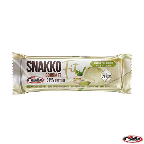 PRO NUTRITION SNAKKO FIT barrette PISTACCHIO BOX 24