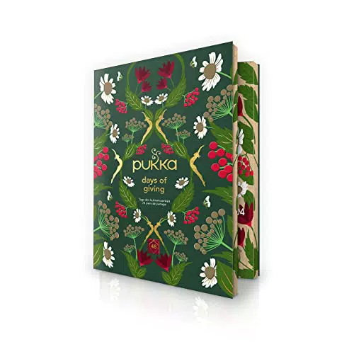 Pukka Herbs, Calendario dell'Avvento con tisane biologiche Days of Giving