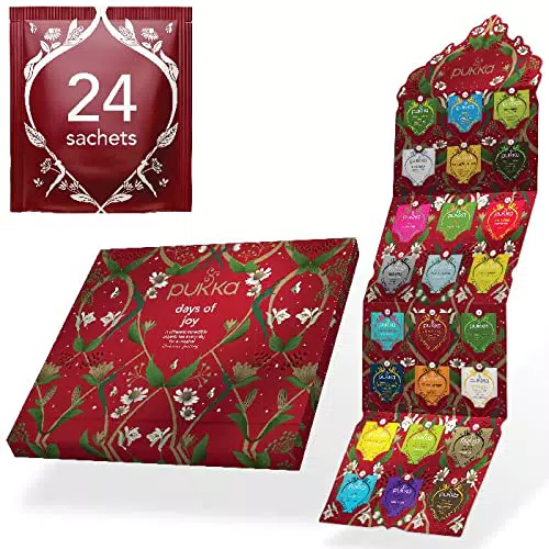 Pukka Herbs, Calendario dell'Avvento con tisane biologiche Days of Joy
