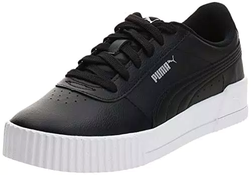 PUMA Carina Lcarpe da Ginnastica Basse Donna, Nero,