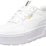 PUMA Karmen Rebellecarpe da ginnastica, Donna, Puma White/Puma White