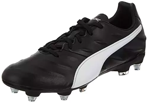 PUMA King PRO 21 MxSGcarpa da Calcio Uomo, Nero Black White