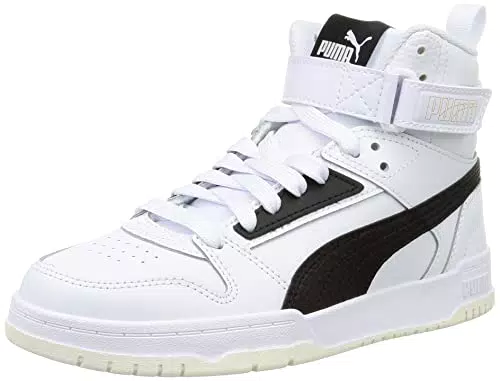 PUMA RBD Gamecarpe da Ginnastica Unisex-Adulto, White Black Team Gold