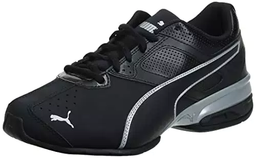 PUMA Tazon 6 FMcarpe da Running Uomo, Black/Silver