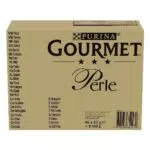 Purina Gourmet Perle Filettini in Gelatina Cibo Umido per Gatti con Trota
