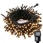 Qedertek Luci Albero di Natale, Catena Luminosa 10M 100 LEDuci di Natale Esterno ed Interno