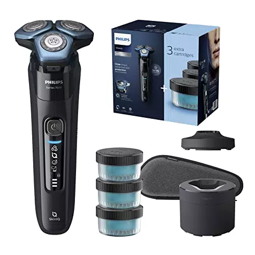 Rasoio elettrico Philips Serie 7000 Wet and Dry con Skin IQ