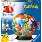 Ravensburger - 3D Puzzle Personaggi Pokémon, Puzzle Ball