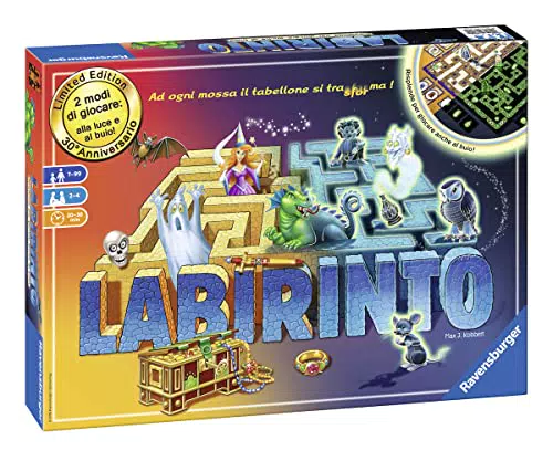 Ravensburger Labirinto Magico Glow in The Dark Versione Italiana
