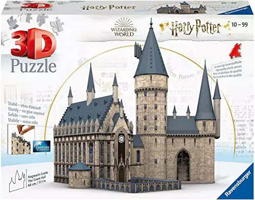 Ravensburger - Puzzle 3D Harry Potter, Castello di Hogwarts
