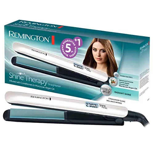 Remington Piastra per Capelli, infusa da Olio di Argan del marocco