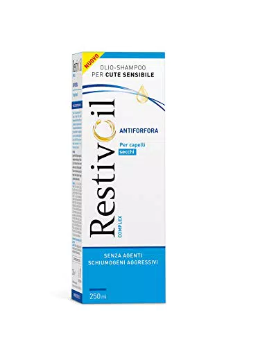 RestivOil Complex Shampoo Olio Antiforfora per Capelli Secchi con Azione Antiseborroica e Anti Prurito